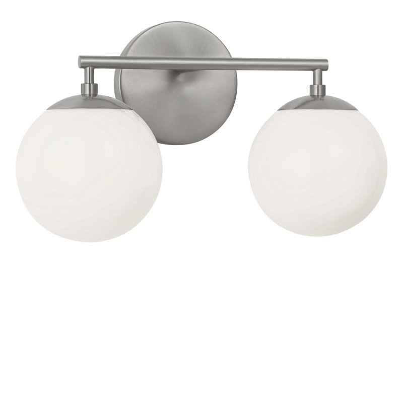 Coiffeuse Nube, 2, Nickel brossé, Non