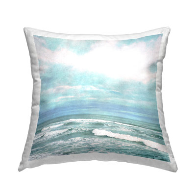  Housse de coussin carré en polyester et insert par Christine Zalewski
