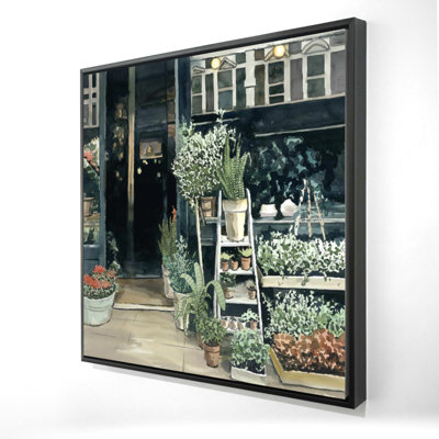 «Plants Shop», reproduction sur toile