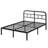 14-Inch Cal King Size Black Metal Platform Bed with Modern Headboard, Heavy-Duty Steel Support, Underbed Storage, No Box Spring Needed-1764274215-1800992349