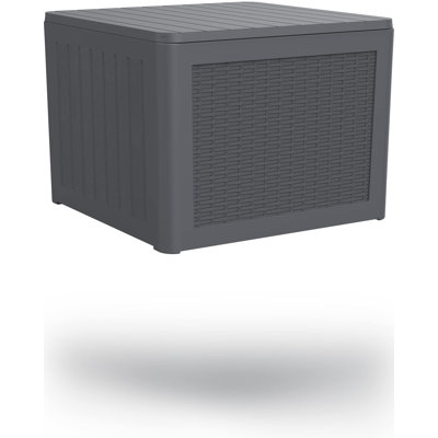 Table basse à piédestal avec rangement Dyian