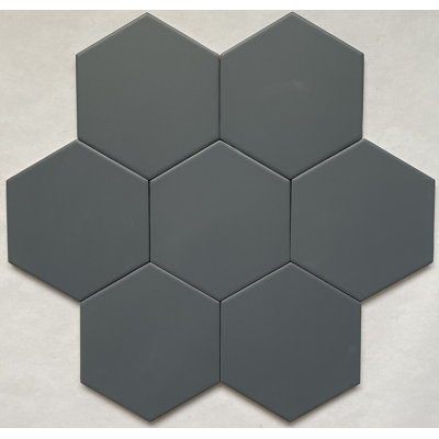 Mirage Hex 6" x 6.8" Flat Porcelain Wall & Floor Tile