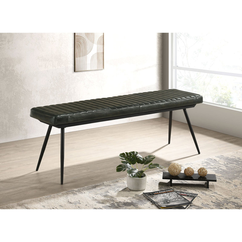 Banc capitonné