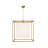 Lisette 1 - Light Antique Gold Lantern Pendant