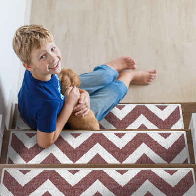 Tapis d'escalier intérieur antidérapant Ghiselin