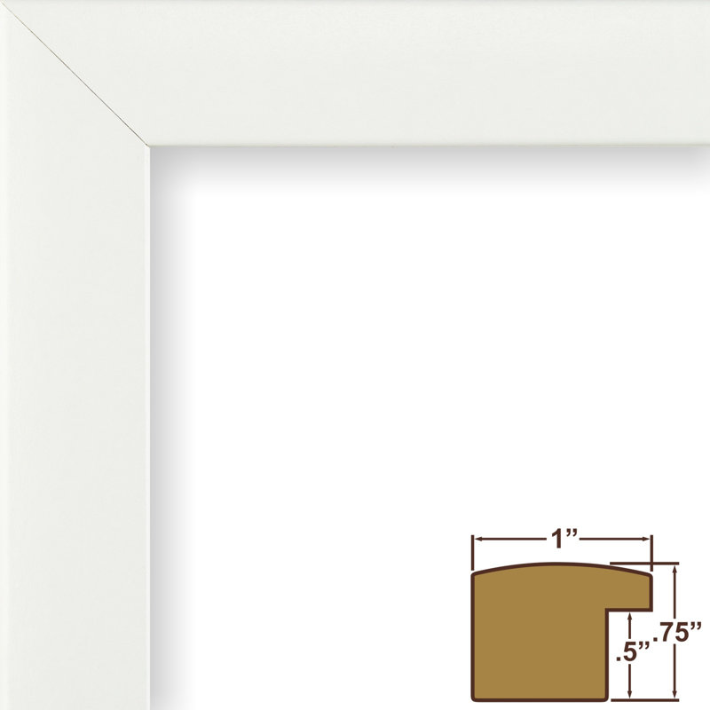 Cadre photo Nyman, 14 po x 20 po emmêlé à 11 po x 17 po