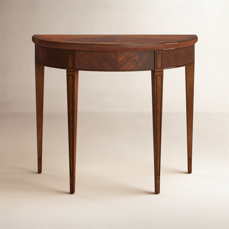 Kal 36'' Console Table, Olive Ash Burl