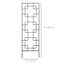 72" Garden Trellis Pack of 4, for Roses, Vine, Cucumber, Clematis
