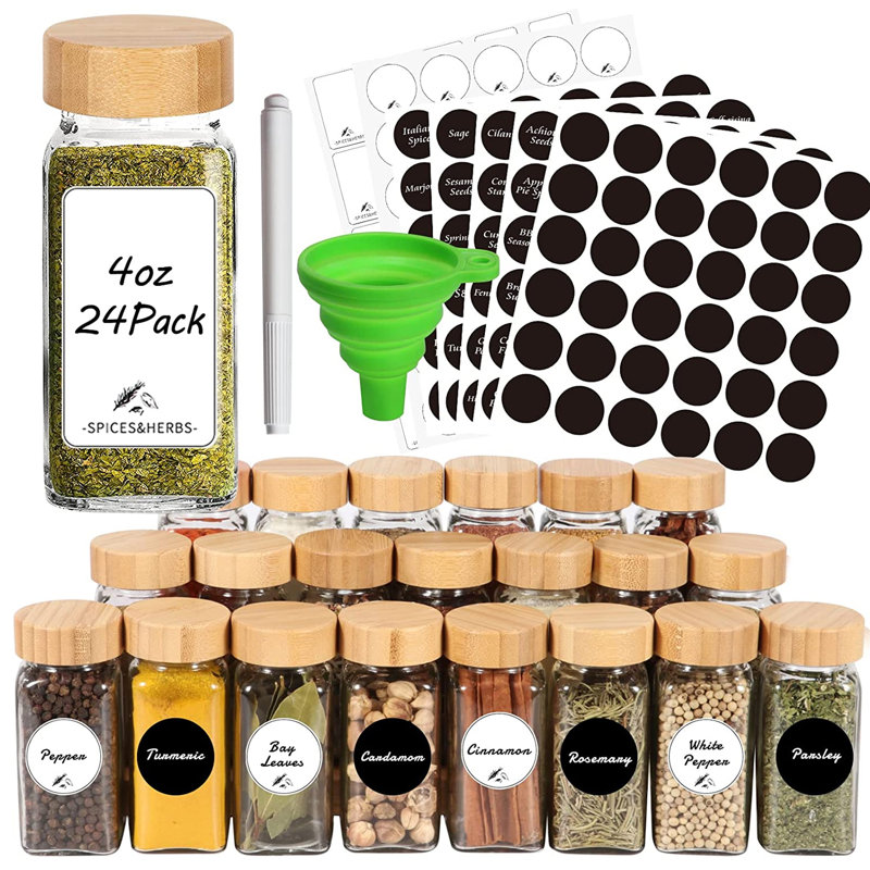 Ensemble de 24 pots à épices