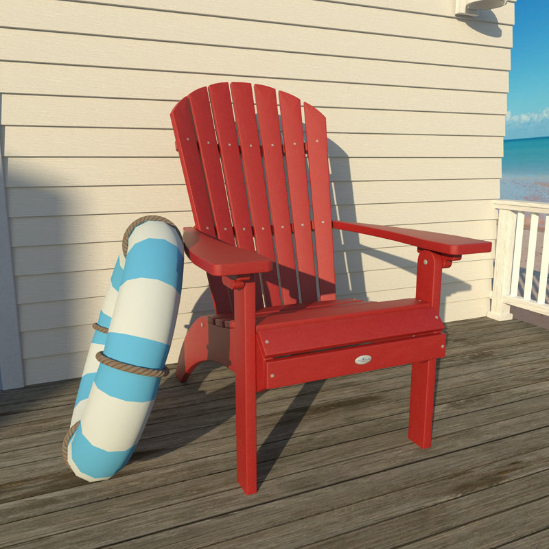 Chaise Adirondack Chapmon, Rouge
