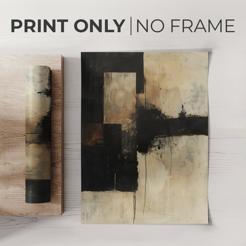 ABSTRACT Series CCCLXI -Canvas Print Only - NOT FRAMED, H 18 po x l 12 po