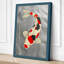 Flowing Koi Japandi - Wrapped Canvas-1220006262-1220006221