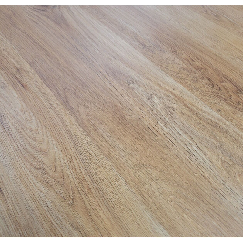 Athens Plancher en vinyle SPC à clic imperméable, 7 po x 54 po x 6 mm avec sous-couche intégrée