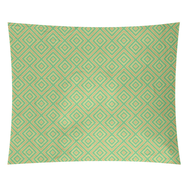 Treillis carré par katelyn elizabeth tapisserie Avicia, H 71 po x l 83,5 po, Intérieur