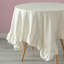 Nappe One Allium Way® 100% lin lavable avec bordure à volants, rectangle 60 po x 80 po naturel-1934601512-1934601519