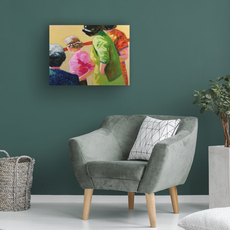 Art sur toile, «BBQ Bebe Keith Well Now, Whos That», H 18 po x l 24 po