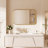 Cozy Design Tempered Glass Framed Wall-Mounted Bathroom Vanity Mirror-102799386-102799394-102799396