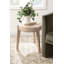 Table d'appoint ronde en bois
