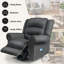 Fauteuil inclinable électrique électrique pour personnes âgées, fauteuil simple pour salon, gris foncé-231561083
