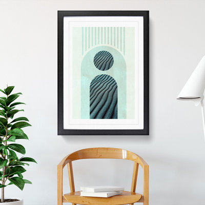 The Shape of Sand - Picture Frame Graphic Art