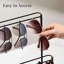 Porte-lunettes de soleil avec plateau, noir