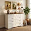 Commode de rangement classique à 9 tiroirs-1854233717