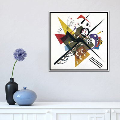 «On White II, 1923» par Wassily Kandinsky - reproduction d'art