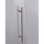 Frameless Shower Doors 60" W x 76" H with Clear Tempered Glass and Stainless Steel Hardware