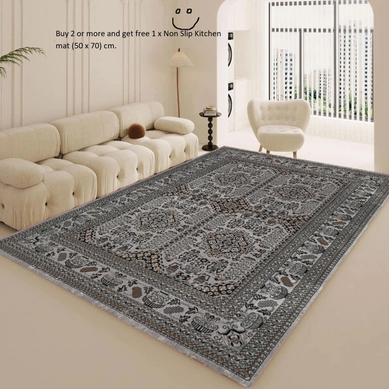 Floral 200cm X 290cm Area Rug