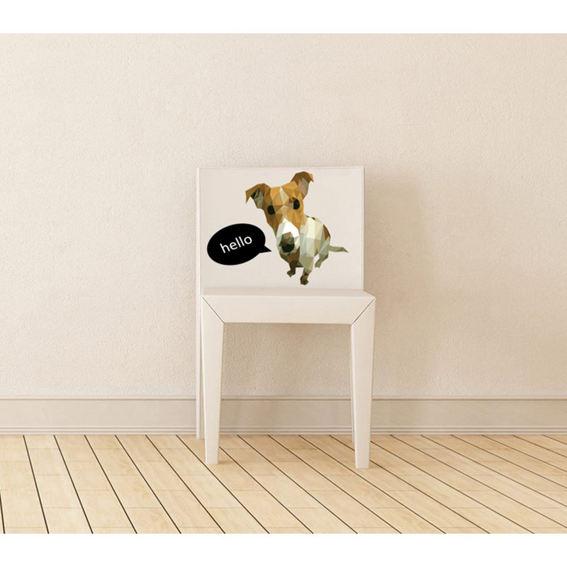 Animals Wall Decal, 10" H x 10" W