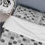 Carreaux de mosaïque gris II - ensemble de housse de couette moderne-109155287