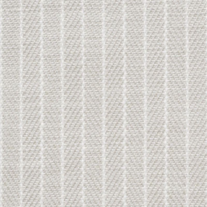 Tissu jarretière intérieur / extérieur rayé, Naturel