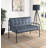 Pavillon 51.5'' Velvet Loveseat