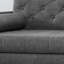 Fauteuil en polyester touffeté de 95,88 cm de large Haiden-109539122