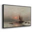 Paysage rétro - CCLxxxi, toile tendue avec châssis encadré-137075922-137075934