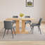Ensemble de cuisine moderne Louisette, table de salle à manger moderne 46 po avec 4 chaises-990154838