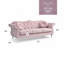 Canapé Hollywood G0664A-S, rose