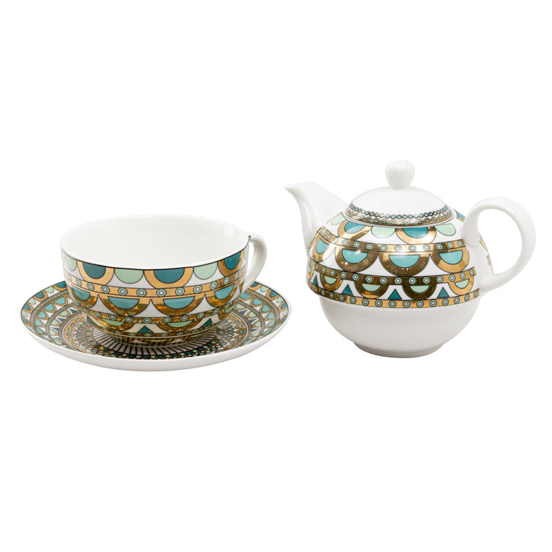 Grace's Tea Ware 16oz. Geometric Teapot