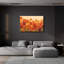 «Summer Poppies» par Silvia Vassileva, art mural en verre acrylique-1870701218