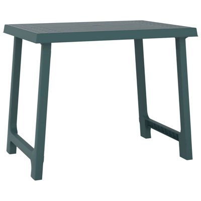 Camping Table Green Polypropylene Medium Camping Table
