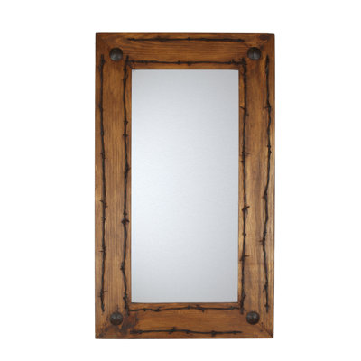 Lafollette Wood Wall Mirror