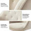 Chaise de travail Clio à hauteur réglable-459673729