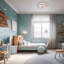 Caleb Plastic LED Flush Ceiling Light