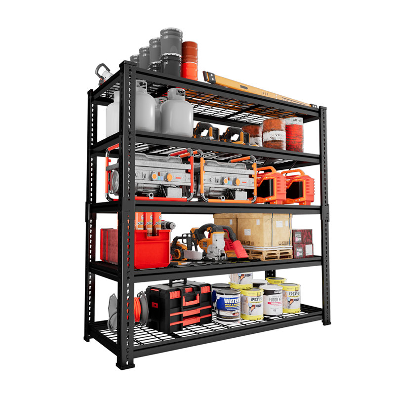 Rayonnage réglable en métal robuste Rikuto, H 72 po x l 40 po x P 18 po