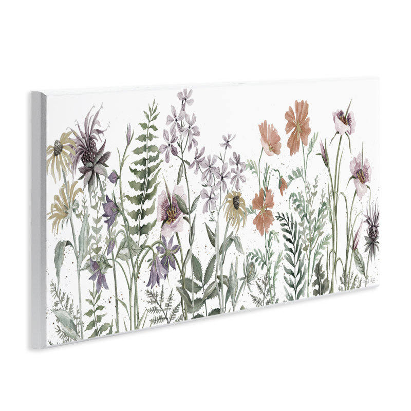 Plaque murale Lush Summer Botanicals, design par Cindy Jacobs