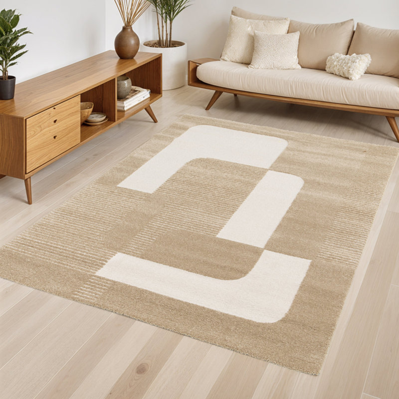 Abstract Area Rug, Rectangle 160 x 230 cm