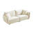 88" Modern Living Room Sectional, Wide Living Room Sectional, Stylish Triple Sectional With Extra 2 Pillows, Thickly Padded Seat And Back And Armrests For Apartment, Living Room-165063437