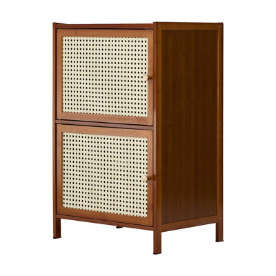43cm W Solid Wood Bedside Table