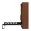Lit escamotable double pleine grandeur avec armoire