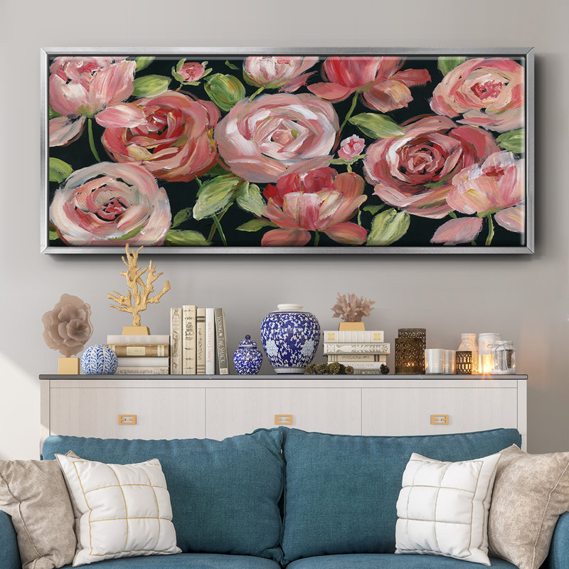 Red Velvet- Framed Canvas